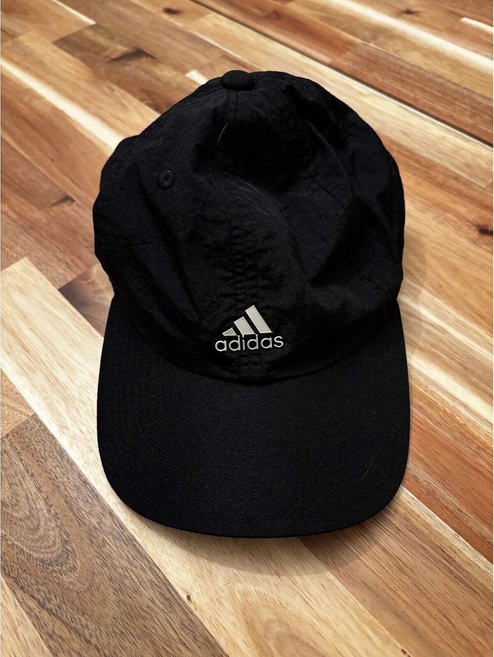 Adidas AEROREADY Black Performance Baseball Cap Adjustable Strapback Running Hat